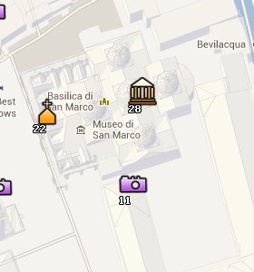 Clica aquí para conocer la situación de la Basílica de San Marcos Situación de la Basílica de San Marcos