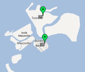Clica aquí para saber la Situación de Burano Situación de Burano